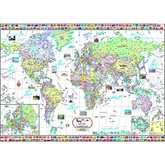World Map Paper